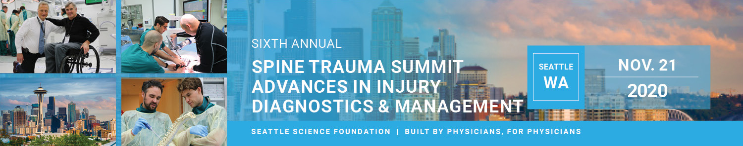 6th Annual Spine Trauma Summit: Advances in Injury Diagnostics & Management Banner